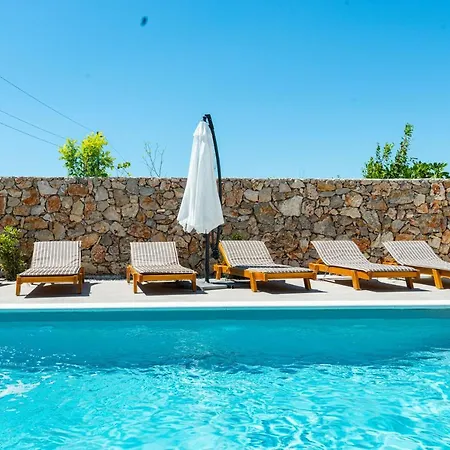 New Luxury With Swimming Pool, Sauna, Near - By Traveler Tourist Agency Krk Id 2380 Bedroom 4 Villa Privlaka (Zadar)