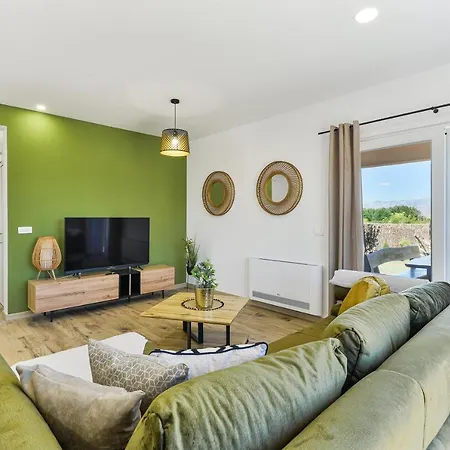 New Luxury With Swimming Pool, Sauna, Near - By Traveler Tourist Agency Krk Id 2380 Bedroom 4