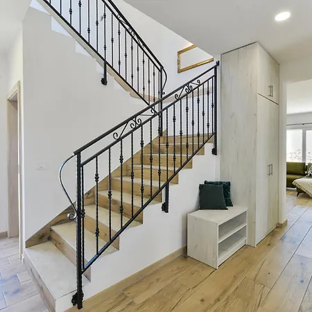 Villa New Luxury With Swimming Pool, Sauna, Near - By Traveler Tourist Agency Krk Id 2380 Bedroom 4 Privlaka (Zadar)