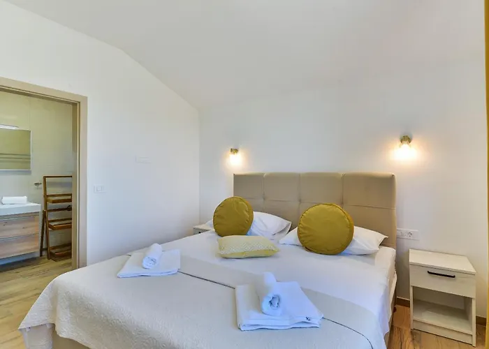 New Luxury With Swimming Pool, Sauna, Near - By Traveler Tourist Agency Krk Id 2380 Bedroom 4 Villa Privlaka (Zadar)
